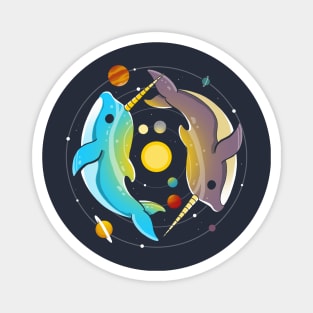 Narwhal Universe Magnet